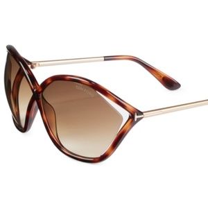 Reserved**NWT~TOM FORD~Bella Oversized Tortoise SG